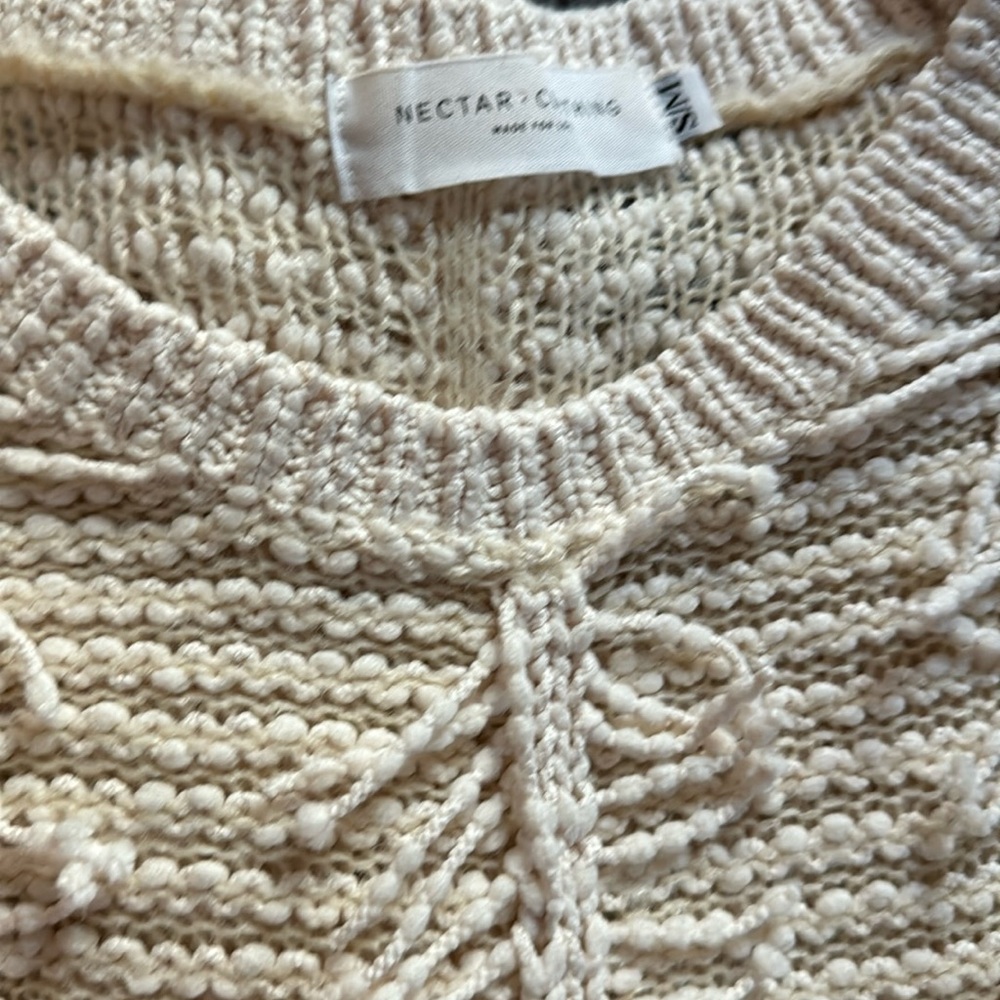 52 Nectar Clothing fringe look sweater
